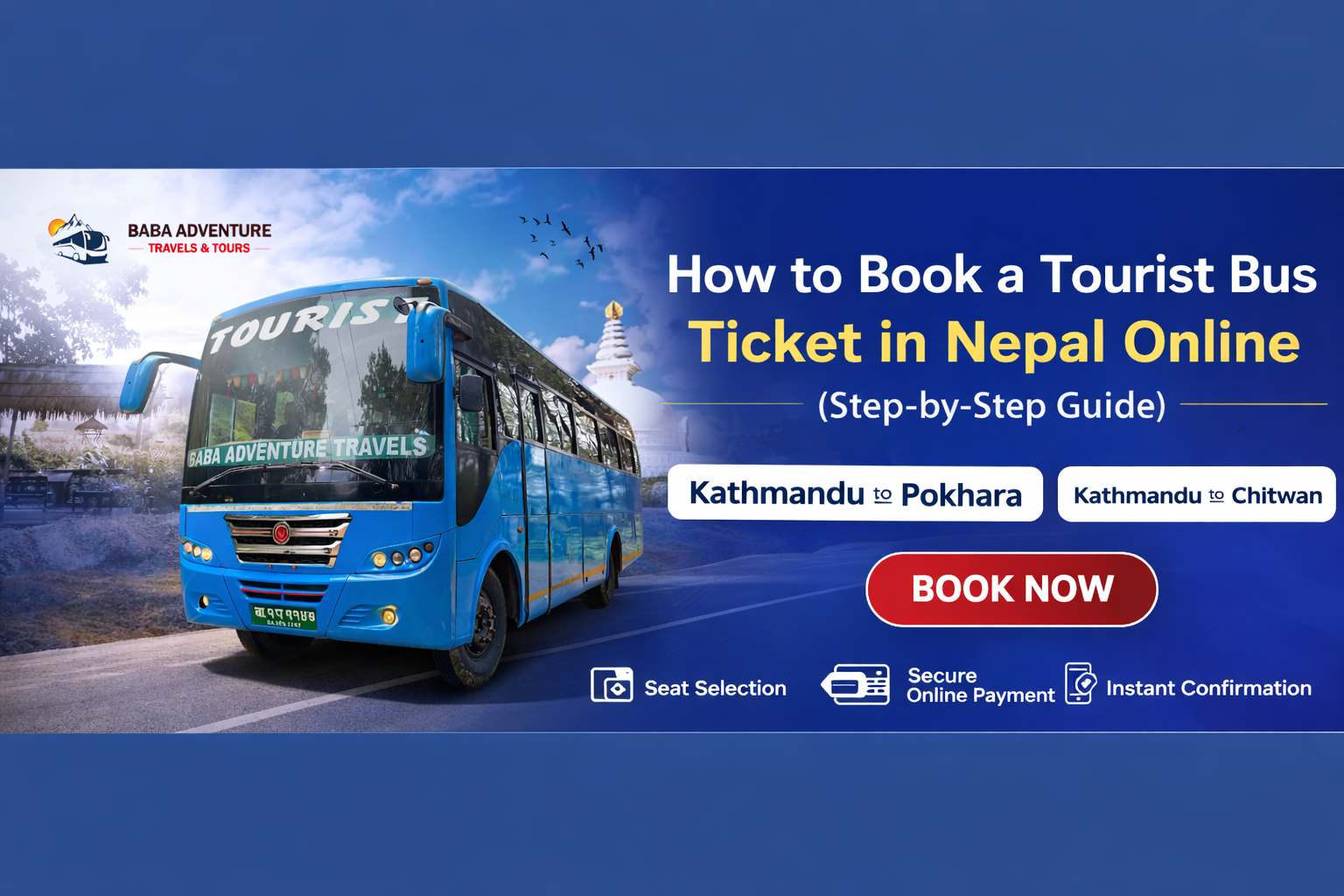 How to Book a Tourist Bus Ticket in Nepal Online (Step-by-Step Guide)