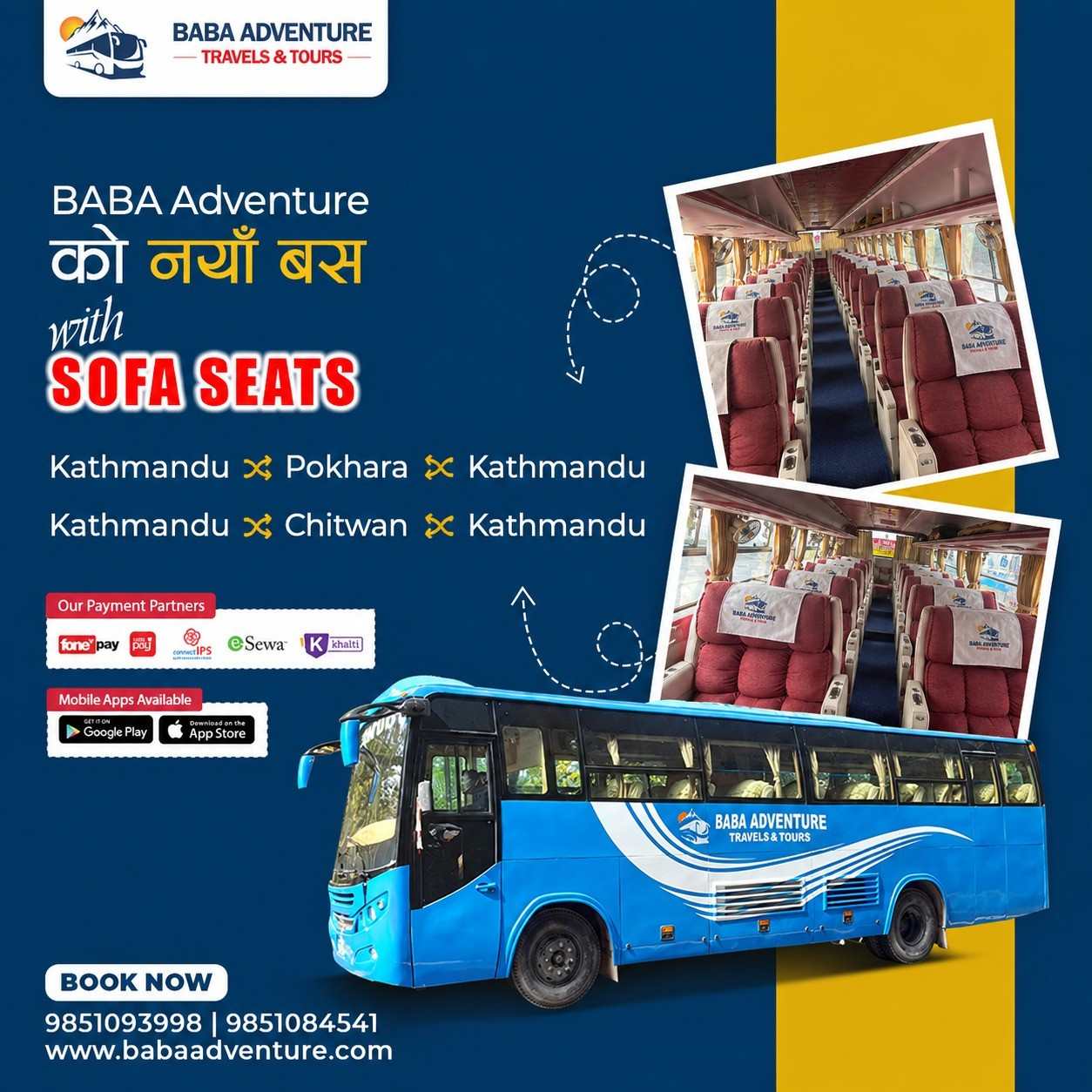 Baba Bus: Your Travel Companion for Dashain and Tihar